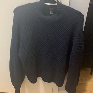 Navy blue forever 21 sweater